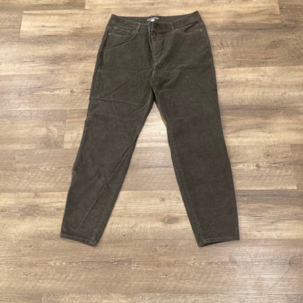 Garnet Hill Organic Essential Slim Five-Pocket Cords